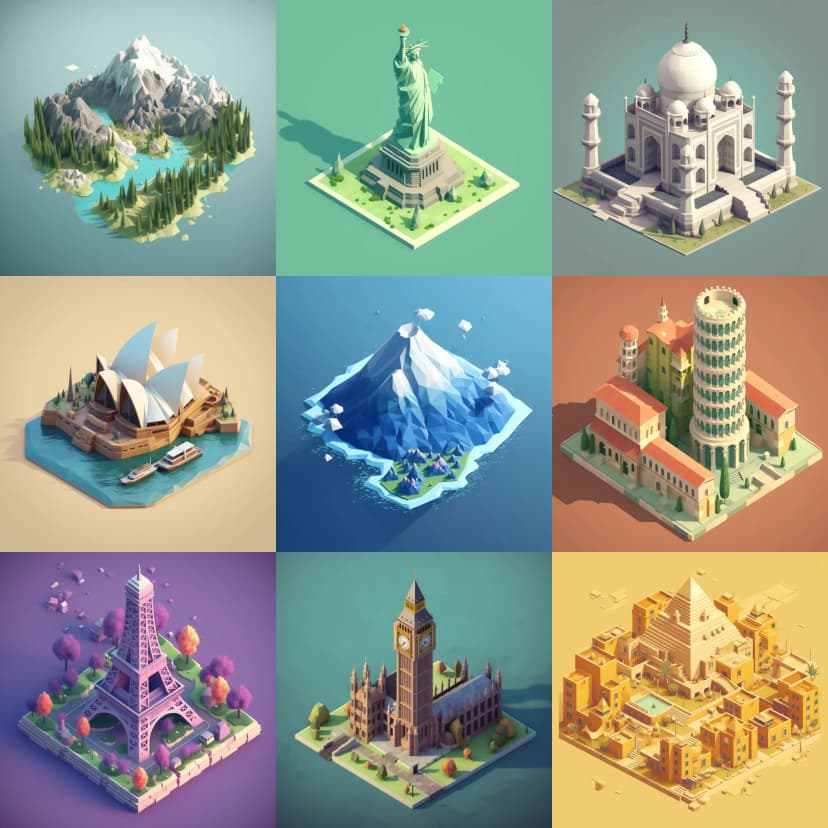 Image of world destinations